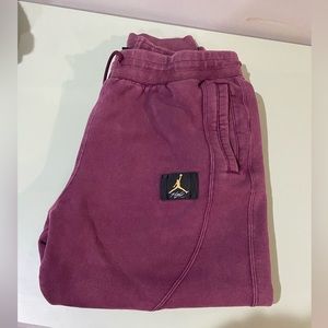 Jordan Sweatpants in Purple. Women’s size XL.